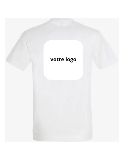 T-Shirt à manches courtes 100% Coton 190g