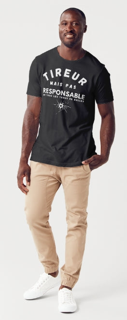 Tireur Mais pas responsable de tous les trous de balles