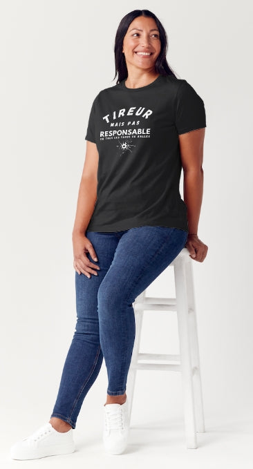 Tireur Mais pas responsable de tous les trous de balles