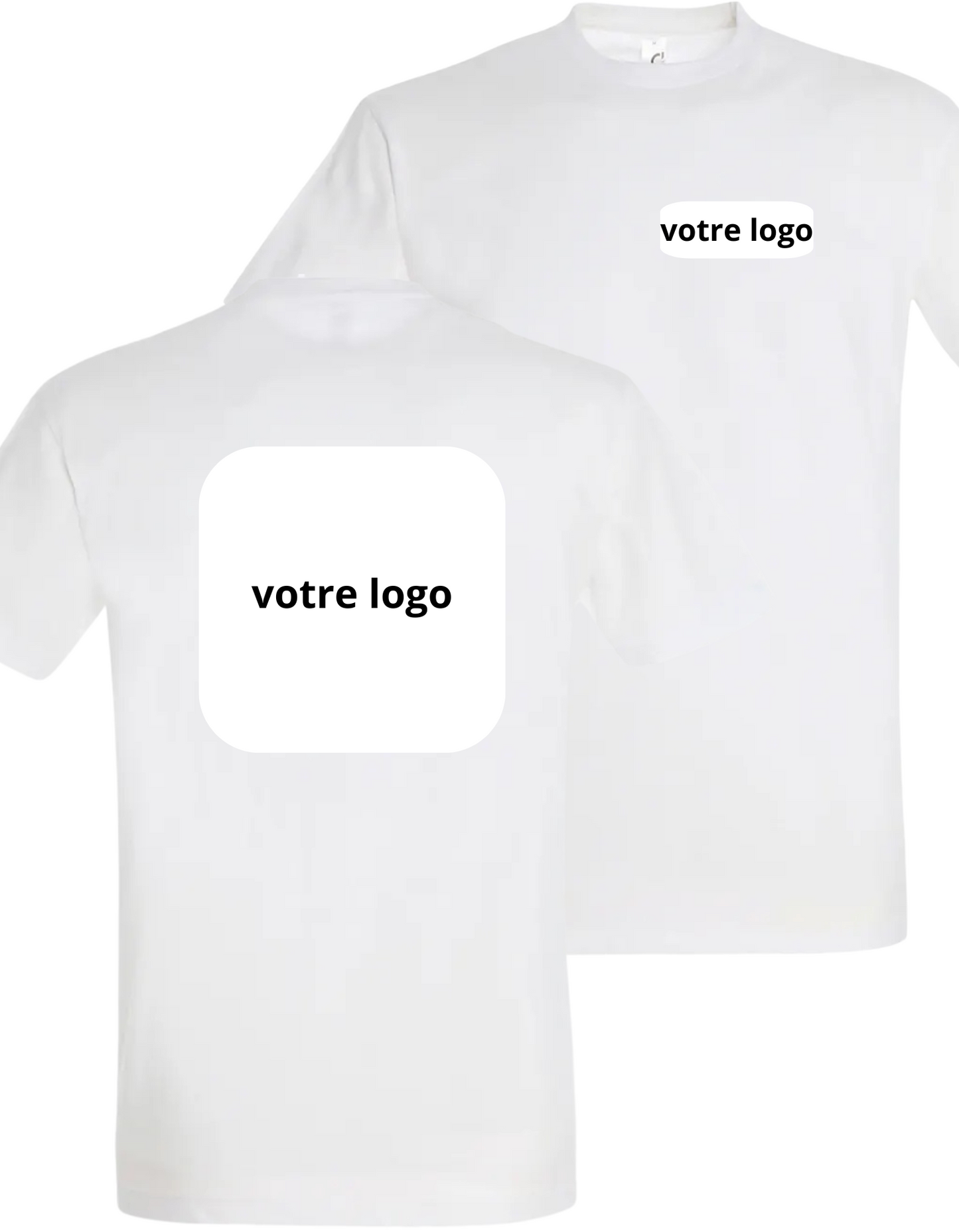 T-Shirt à manches courtes 100% Coton 190g