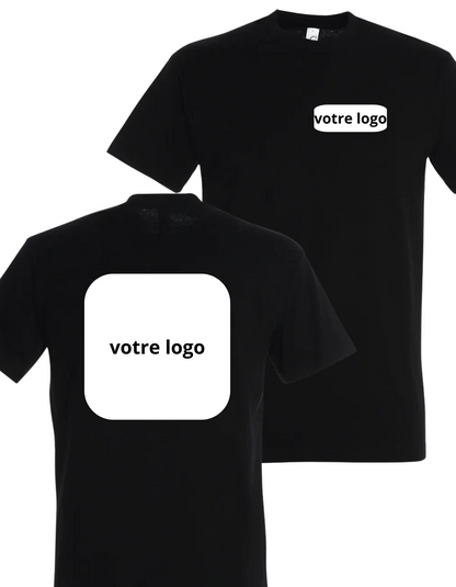 T-Shirt à manches courtes 100% Coton 190g