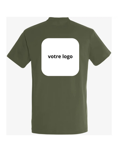 T-Shirt à manches courtes 100% Coton 190g