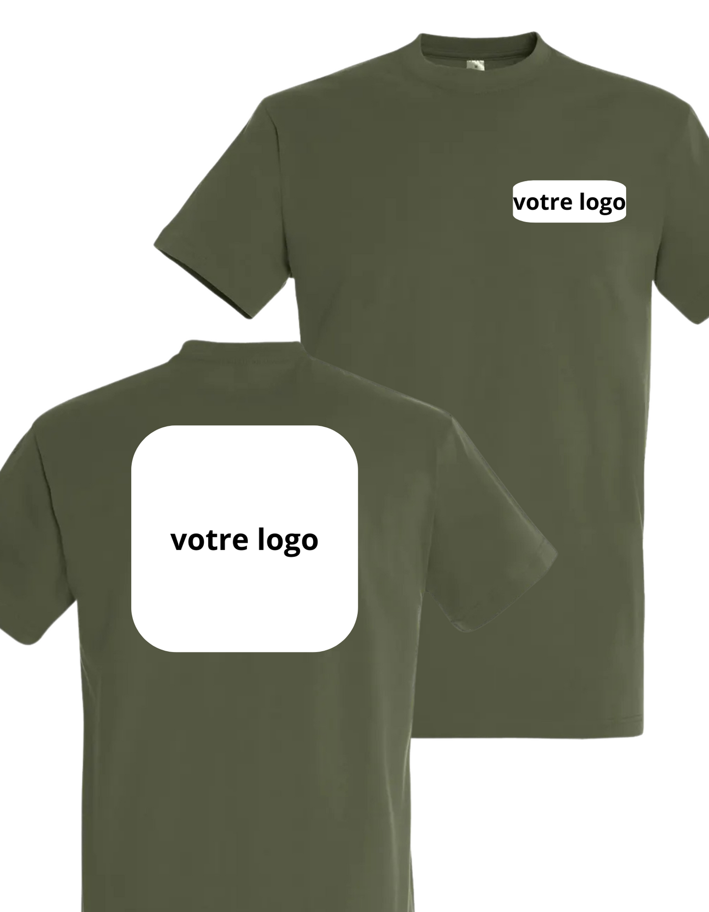 T-Shirt à manches courtes 100% Coton 190g
