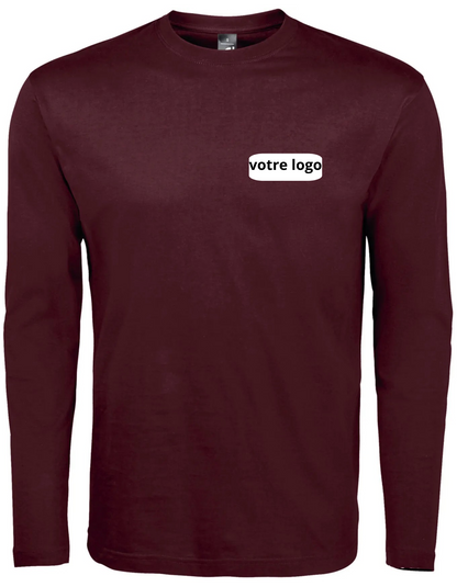 T-Shirt à manches longues 100% Coton 150g