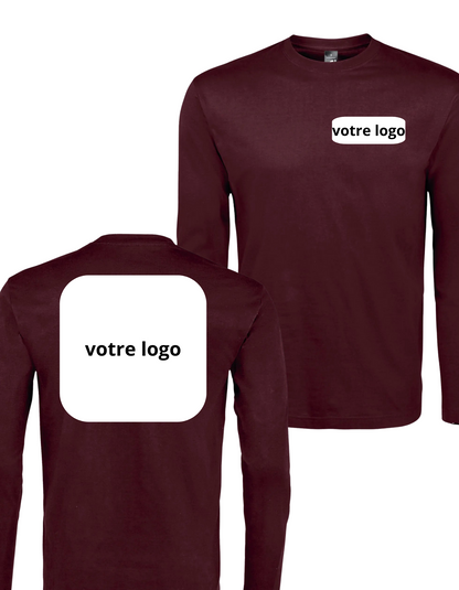 T-Shirt à manches longues 100% Coton 150g