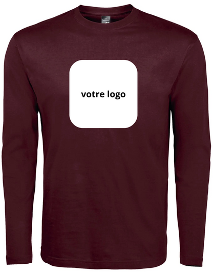 T-Shirt à manches longues 100% Coton 150g