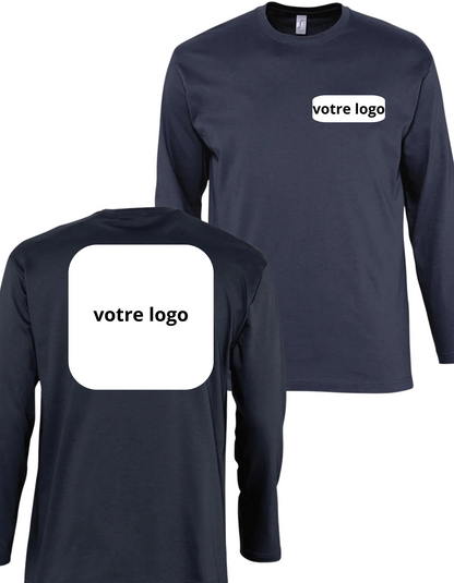 T-Shirt à manches longues 100% Coton 150g