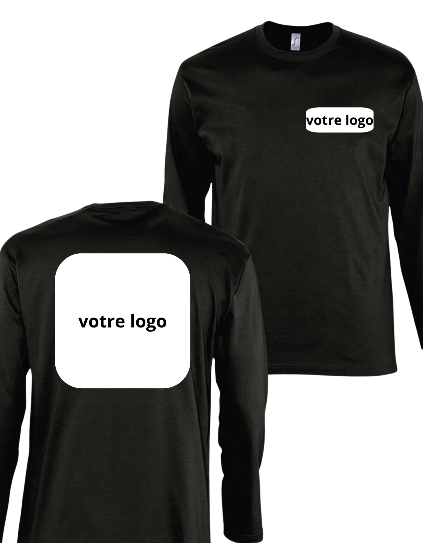 T-Shirt à manches longues 100% Coton 150g