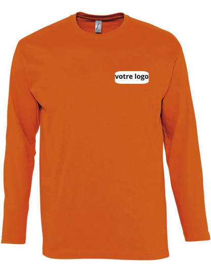 T-Shirt à manches longues 100% Coton 150g