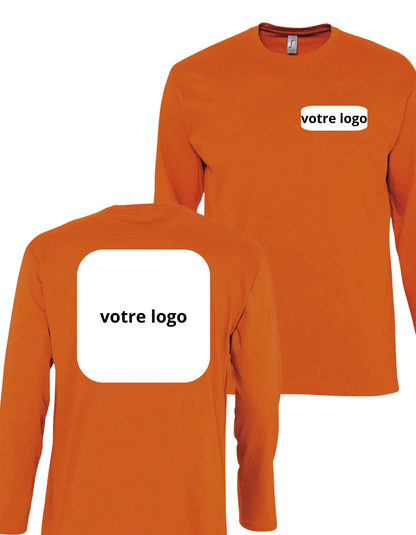 T-Shirt à manches longues 100% Coton 150g
